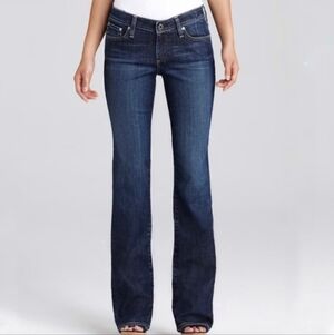 AG Adriano Goldschmied 28R Bootcut Jeans Medium Wash Made in USA